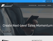 Tablet Screenshot of momentifi.com